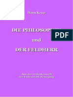 Kopp, Hans - Die Philosophin Und Der Feldherr, 1. Auflage