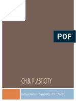 Ch.8. Plasticity: Continuum Mechanics Course (MMC) - ETSECCPB - UPC
