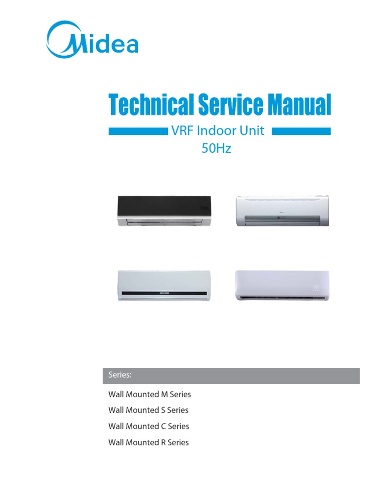 Wall Mounted VRF Indoor Units Guide | PDF | Pipe (Fluid Conveyance ...