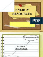 Energy Resources