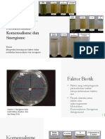 Faktor Biotik Pertumbuhan Komensalisme Dan Sinergisme