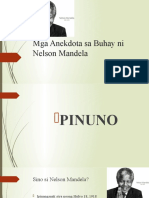 Anekdota Ni Nelson Mandela