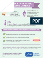 Hispanic Pregnant Women Soft Cheese Infographic 508c