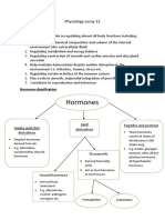 Hormones: Physiology Essay 12