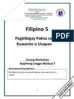 FILIPINO-5 Q1 Mod7