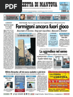 La Gazzetta Mantova 4 Marzo 2010