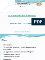 Exposé de Communication