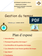 Gestion Du Temp