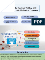 Dissimilar Arc Stud Welding AISI 304/AISI 1008:mechanical Properties