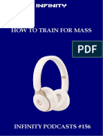 How To Train For Mass