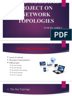 Network Topologies Project by Anish V