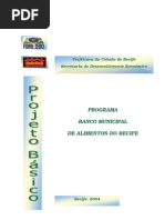 Projeto banco de alimentos