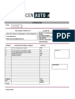Cotizacion Cambio de Embrague Toyota Hiace Unidad 9 24-12-2020