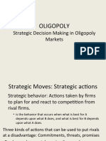 Oligopoly: Strategic Decision Making in Oligopoly Markets