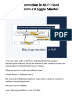 Data Augmentation in NLP