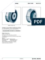 Crane Wheels With Slide Bearing DIN 15 049 KG 010.2: Form A With Gear Ring Form B Without Gear Ring