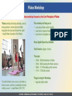 Pilates Workshop Schedule PDF