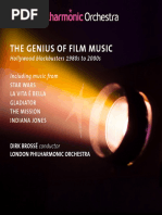 The Genius of Film Music: Hollywood Blockbusters 1980s To 2000s Including Music From