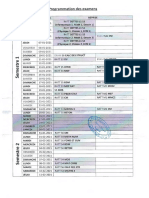 Planning Des Examens de S1 Et S2 Génie Civil PDF