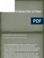 Efectul Fotoelectric Extern