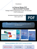 Sosialisasi SE Pengobatan TB RO - Dirjen 2020 - Rev 14 Agsts