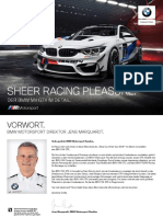 BMWM4GT4 Infobroschure DE