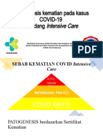 Patogenesis kematian pada kasus COVID-19 Intensive Care