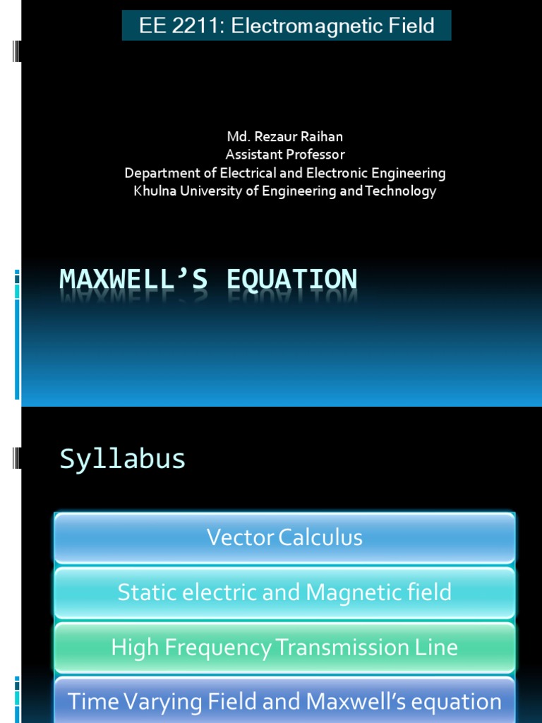 INTRODUCTION TO ELECTROMAGNETIC FIELD THEORY PDF intelligence overview