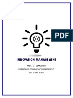 Innovation Management Dr. Jerry