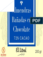 Almendras Con Chocolate Cacao 72%