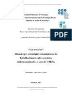 Dinâmicas e Estratégias Potenciadoras No Envelhecimento Ativo No Idos Institucionalizado