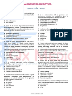 Evaluación Diagnóstica Ginecología