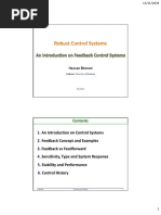 1-An Introduction On Feedback Control Systems