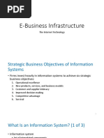 E-Business Infrastructure: The Internet Technology