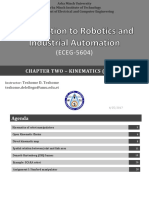 (ECEG-5604) : Chapter Two - Kinematics (Part2)