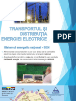 TRANSPORTUL SI DISTRIBUTIA ENERGIEI ELECTRICE