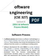 Software Engineering: (SDLC & Software Process Model)