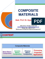 Composite Materials: Asst - Prof. Dr. Ayşe KALEMTAŞ