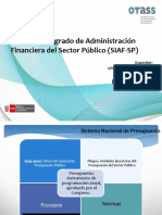 Sistema Integrado de Administración Financiera Del Sector Público (SIAF-SP)