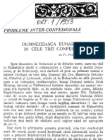 Dumitru Staniloae - Dumnezeiasca Euharistie in Cele Trei Confesiuni