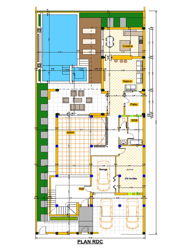 Plan RDC: Cuisine | PDF