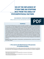 Analysis of the influence of perception time on stopping distance from the angle of psychophysical factors.pdf