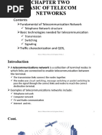 Fundamental of Telecommunication Network Basic Technologies Needed For Telecommunication