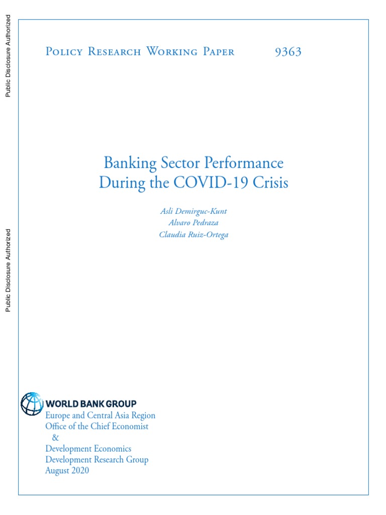 COVID-19 Impact on Banking Sector Performance | PDF | Market Liquidity ...