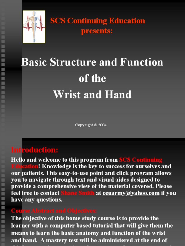 Basic Structure and Function Basic Structure and Function of The of The ...
