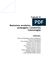 Poglavlje 11 - Nastavna Sredstva,, Uredaji, Pomagala I Nastavna Tehnologija