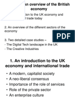 TOPIC 1 A Survey of The British Economy Today PDF