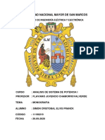 MONOGRAFIA ANALISIS DE SISTEMAS ELCTRICO DE DE POTENCIA I  SIMON CRISTOBAL (1)