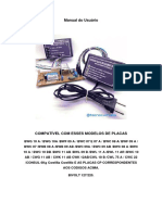 Manual do Simulador Testador Placa Potência Máquinas Lavar