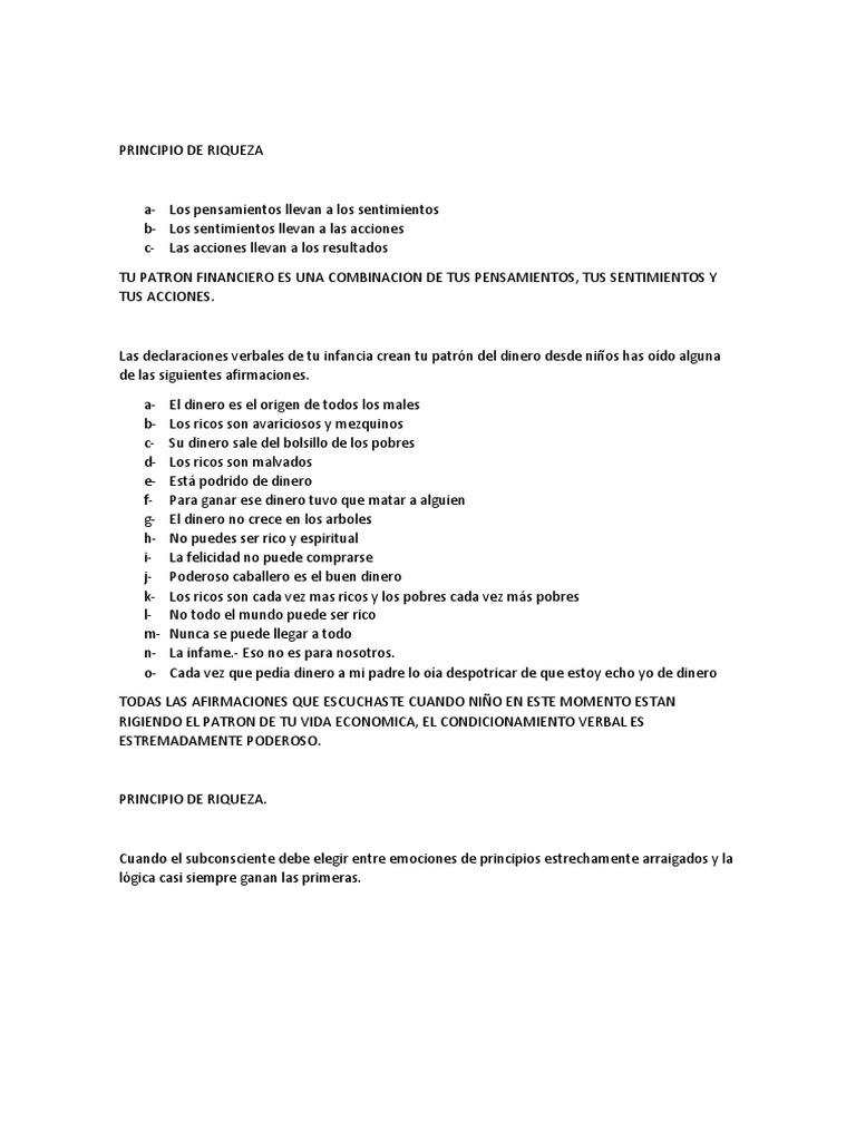 El Poder de Las Afirmaciones 5 | PDF